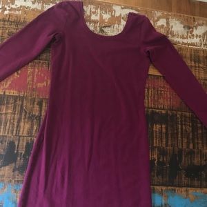 Aerie bodycon quarter length sleeve dress